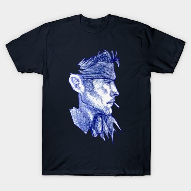 Solid Snake T-Shirt by BeatrizAmazonas